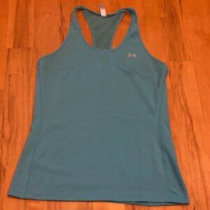 Under Armour Women's Tech Tank Top - Green - Medium